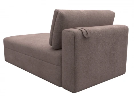 Модуль канапе Лига-060 НПБ (ЛДСП,Брус,Фанера,Велюр/Бежевый) Лига Диванов 129551