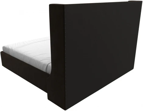 Кровать интерьерная Ларго 180 (Коричневый/Микровельвет) Лига Диванов арт.120733