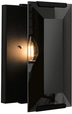 Настенный светильник iLamp Panorama 10090/1W BK (220V, свеча)