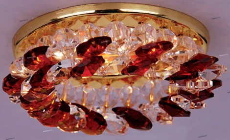 Встраиваемый точечный светильник Arte Lamp Brilliants A7083PL-1GO