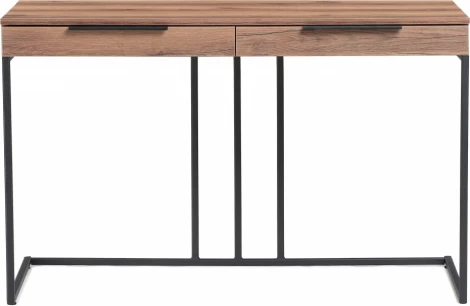 Письменный стол Льюис Лофт 120 (Льюис Лофт 120х65х75 дуб делано темный / черный матовый) Notta арт.564719