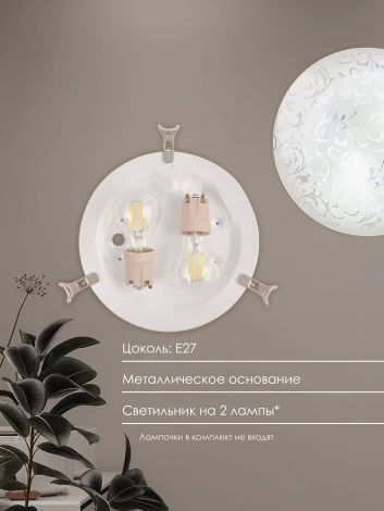 Настенно-потолочный светильник Мелодия Света WA1N 000059663