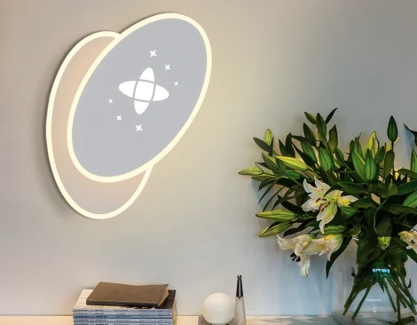 Настенный светильник Ambrella FW FW109 (LED, 220V, выключатель, звезды, космос)