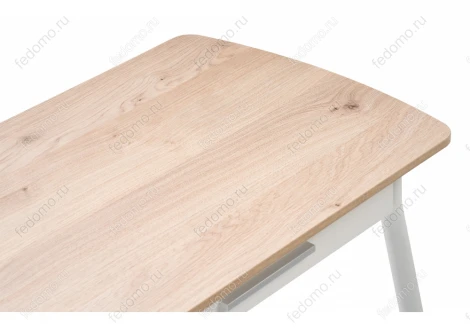 Стол Woodville Ревари эврика / белый 481889