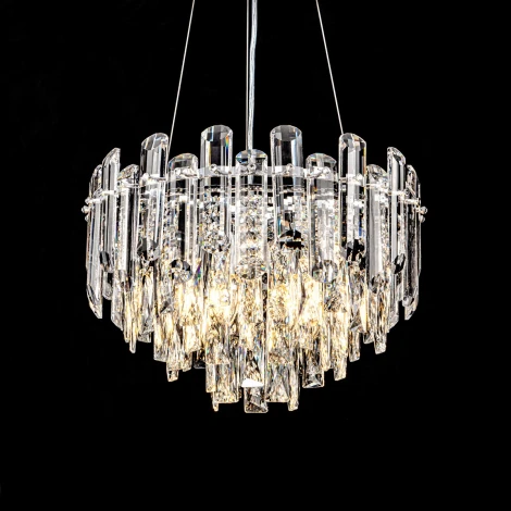 Подвесная люстра хрустальная Modelux ML.7088.400 CR