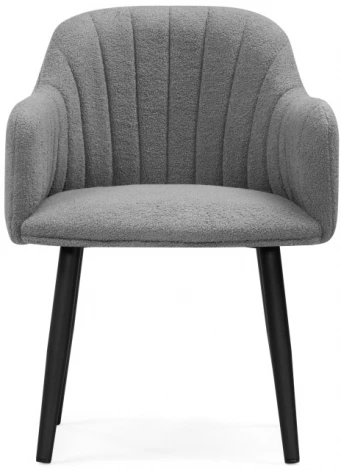 Стул Woodville на металлокаркасе Халли lamb 11 / черный 552087