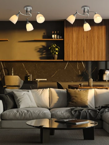 Потолочная люстра на штанге Мелодия Света SS1N 000030806