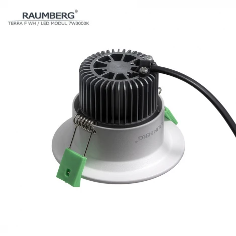 Встраиваемый светильник Raumberg Terra F TerraF\Wh\7W3000K White Led 7w 3000K