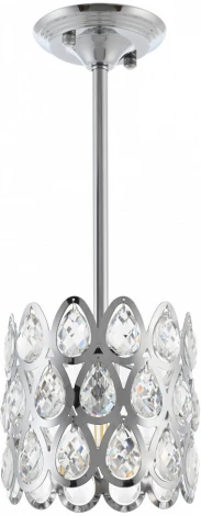 Потолочная люстра хрустальная на штанге Arte Milano Sorrento-1019 371019/1/300/190 CR (220V)