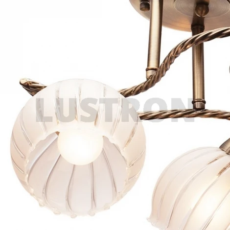 Потолочная люстра IDLamp Carlota 244/3PF-Oldbronze