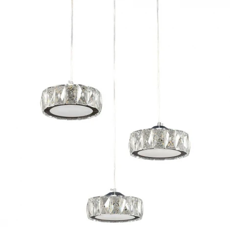 Максисвет 2-1628-3-CR+WH LED