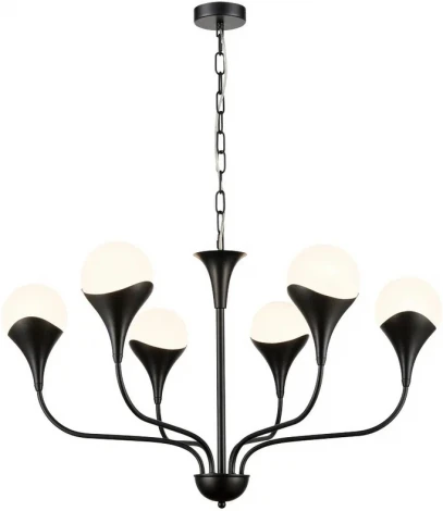 Подвесная люстра Velante 361-023-06 (220V, на цепи, шарики)