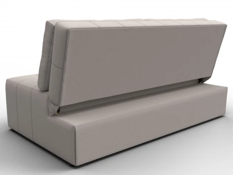 Диван прямой Лига-107 (160) (ЛДСП,Брус,Фанера,Замша/Бежевый) Лига Диванов 134940