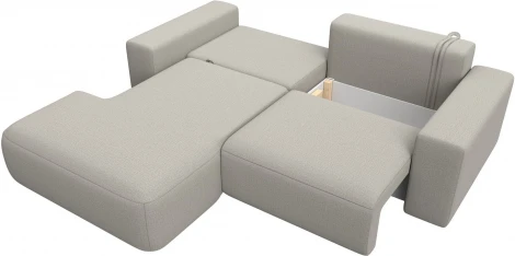 Диван угловой Лига-036 НПБ Классик левый угол Лига Диванов (Рогожка) арт.125464L