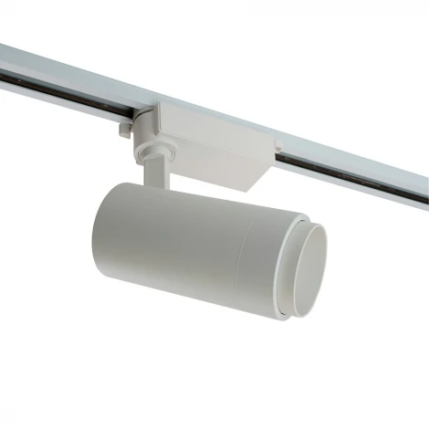 Трековый светодиодный светильник однофазный Feron AL137 51177 30W 4000K белый, изменяемый угол освещения 15-60град