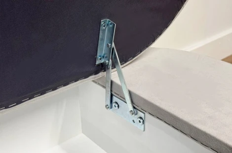 Пуф Винни Mebelson (ДСП,Велюр/Серый,Бежевый) арт.173754,2173