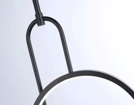 Подвесной светильник светодиодный на штанге Ambrella COMFORT FL66435 (220V, кольцо)