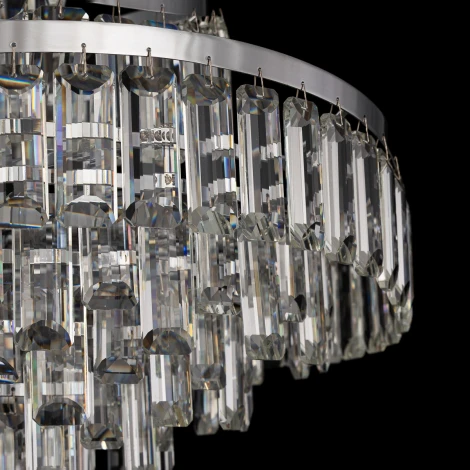 Подвесная люстра хрусталь Citilux Naiad CL315161 (220V, на цепи)