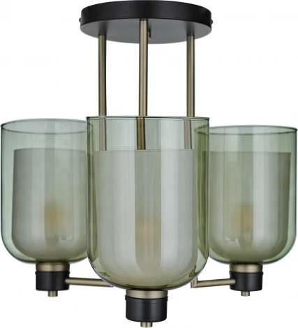 Потолочная люстра на штанге 33 Идеи CHN900.03.AMB17.ABL-M01GC (220V)