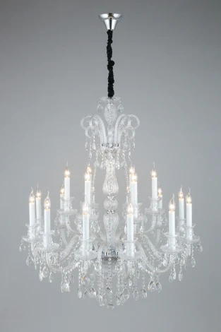 Подвесная большая люстра Aployt Ketrin APL.812.03.18 (220V, на цепи, свеча)