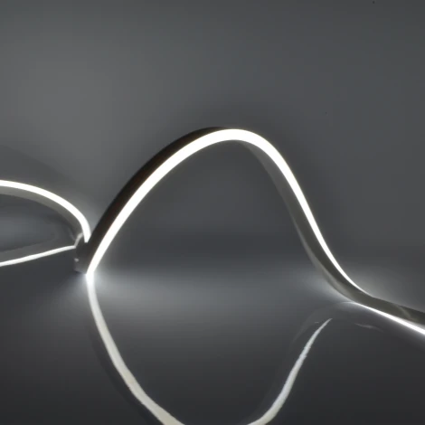 Светодиодная гибкая герметичная лента Neon 5 м. Neon ULS-N01-2835-120LED/m-6mm-IP67-DC12V-9W/m-5M-6500K блистер