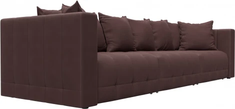 Диван прямой Лига-052 НПБ Лонг Лига Диванов (Замша) арт.128792