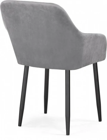 Кресло Слэм без вращения (Слэм темно-серое / черное) Notta арт.583958