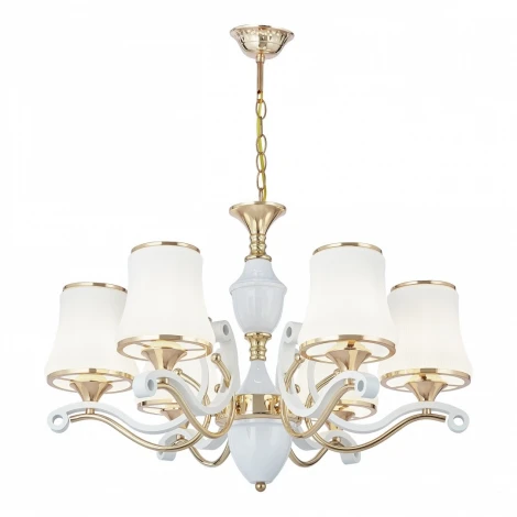Подвесная люстра Arte Milano Florentia-3987 303987/6 Wh/Gd (220V, на цепи)