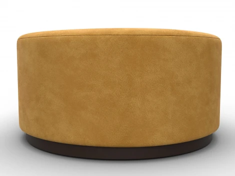 Пуф 005 (ДСП/Пластик/Велюр/Желтый) Лига Диванов 132505