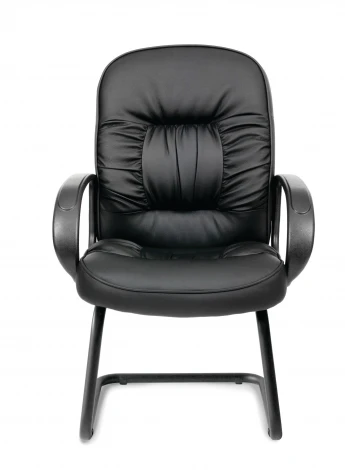 Офисное кресло Chairman 416V Россия ЭКО черный матовый