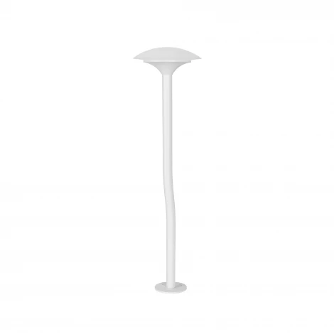 Грунтовой светильник светодиодный KT-MUCENA-BOLL-B-H350-1W Warm3000 (WH, 100 deg, 24V) (Arlight, IP65 Металл) 056053