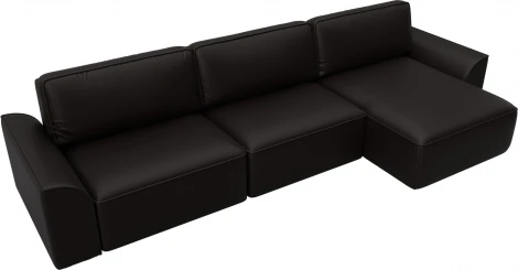 Диван угловой Лига-048 НПБ лонг Лига Диванов (Экокожа) арт.128495