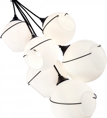 Подвесной светильник Evoluce Satturo SLE103143-06 (220V, на проводе, шарики)