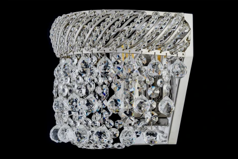 Бра хрустальное Dio D'Arte Bari Nickel E 2.10.102 N (220V)