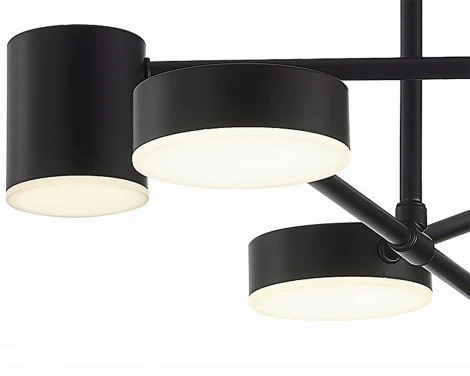 Потолочная люстра на штанге светодиодная Kink Light Мекли 07649-6D,19(4000K) (220V)