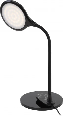 Офисная настольная лампа светодиодная с регулировкой цветовой температуры и яркости ЭРА NLED-498-10W-BK