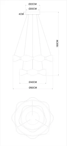 Подвесная люстра Arte Lamp Grace A1868SP-2PB