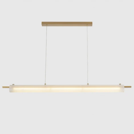 Подвесной светильник Crystal Lux TUNNEL SP40 LED BRASS (220V, на проводе)