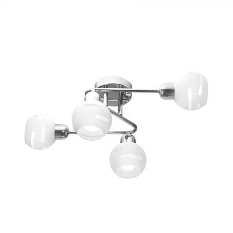 Потолочная люстра IDLamp Agostina 361/4A-Whitechrome