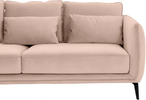 Диван Amsterdam трехместный ОГОГО (арт.701171), (Ткань/Бежевый)