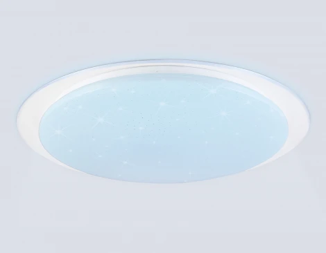 Потолочный светильник круглый светодиодный с пультом (Ночной режим, С таймером) Ambrella Orbital FZ780 RGB