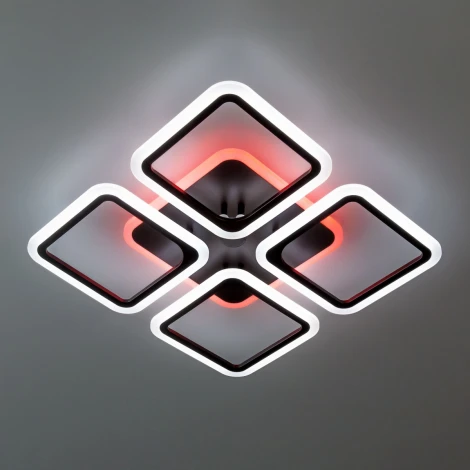 Потолочная люстра RGB Citilux Марсель CL232A145E (LED, 220V, голосовое управление, пульт управления, управление смартфоном, умный дом - Алиса)