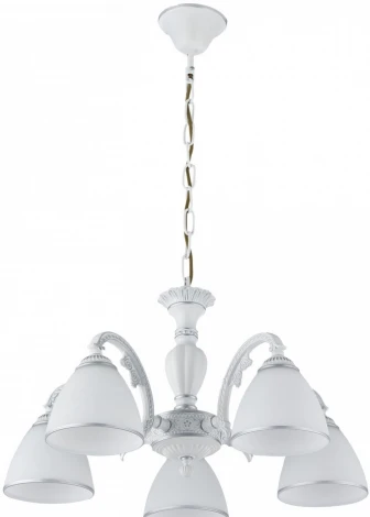 Подвесная люстра Arte Milano AM340837 340837/5 WT+SL (220V, на цепи)
