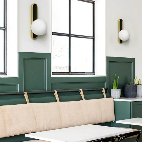 Настенный светильник (бра) Dixon White ImperiumLoft Dixon01 (133239-22) (220V, шар)