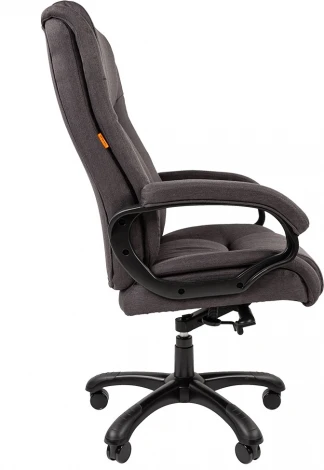 Компьютерное кресло CHAIRMAN 410 (Металл,Пластик,Экокожа/Серый)