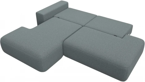 Диван угловой Лига-036 НПБ Модерн левый угол Лига Диванов (Рогожка) арт.124700L