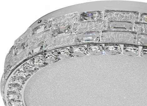 Потолочный светильник круглый светодиодный Stilfort Gabbana 4014/09/06C (регулировка яркости, 220V, пульт управления, круглые)