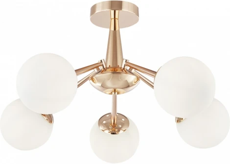 Потолочная люстра на штанге Arte Milano Napoli-8654 338654/5 FGD (220V, шар)