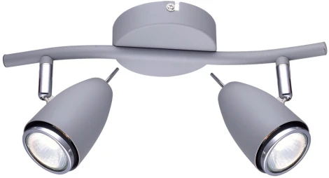 Спот на штанге Arte Lamp Regista A1966AP-2GY (220V, круглые)