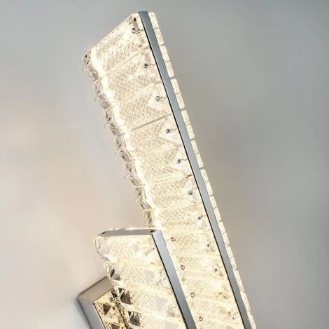 Бра светодиодное хрустальное с регулировкой цветовой температуры Modelux MODELUX ML.753.02 CR